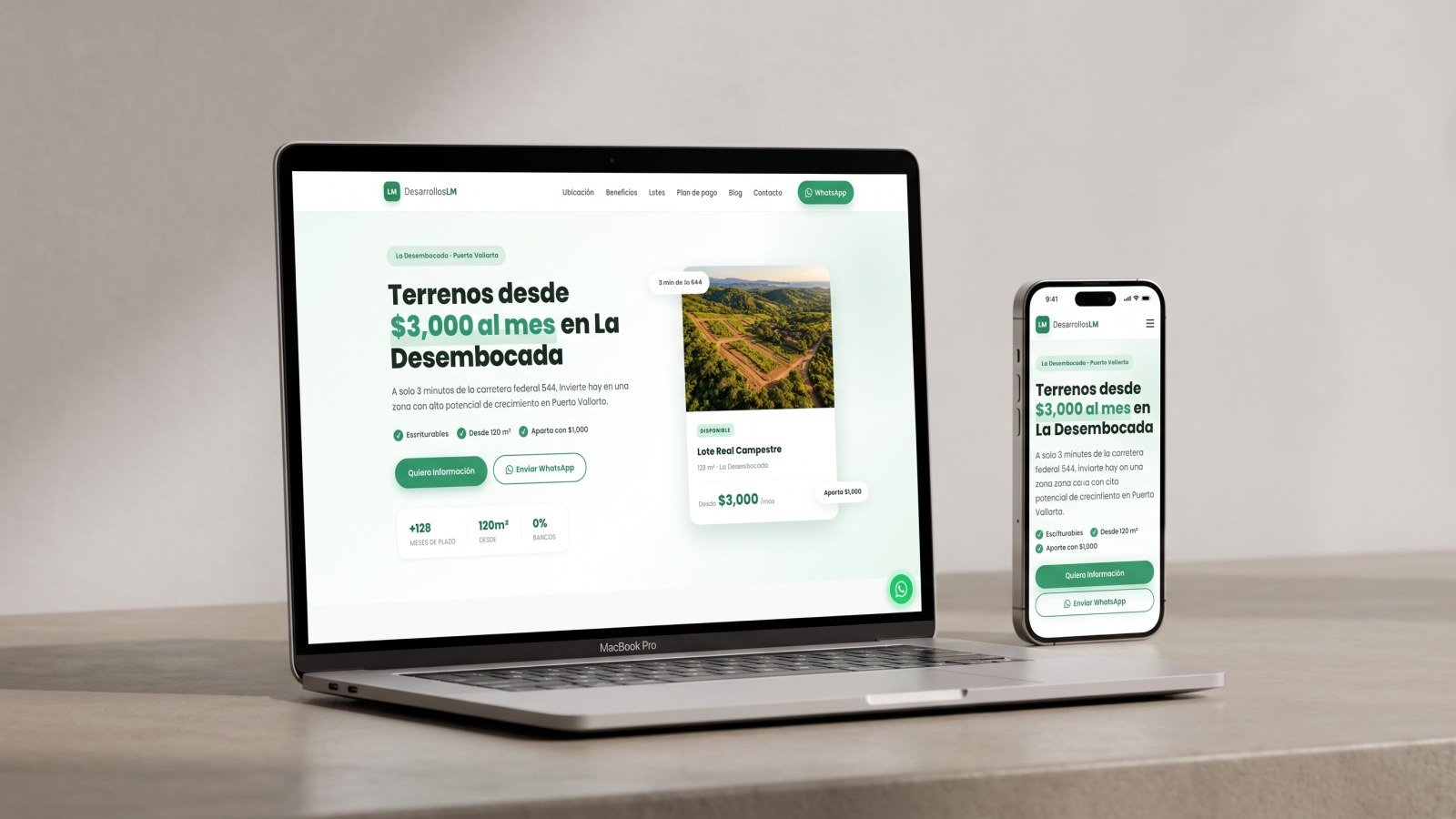 Desarrollos LM — Lot payments, collections and client management system