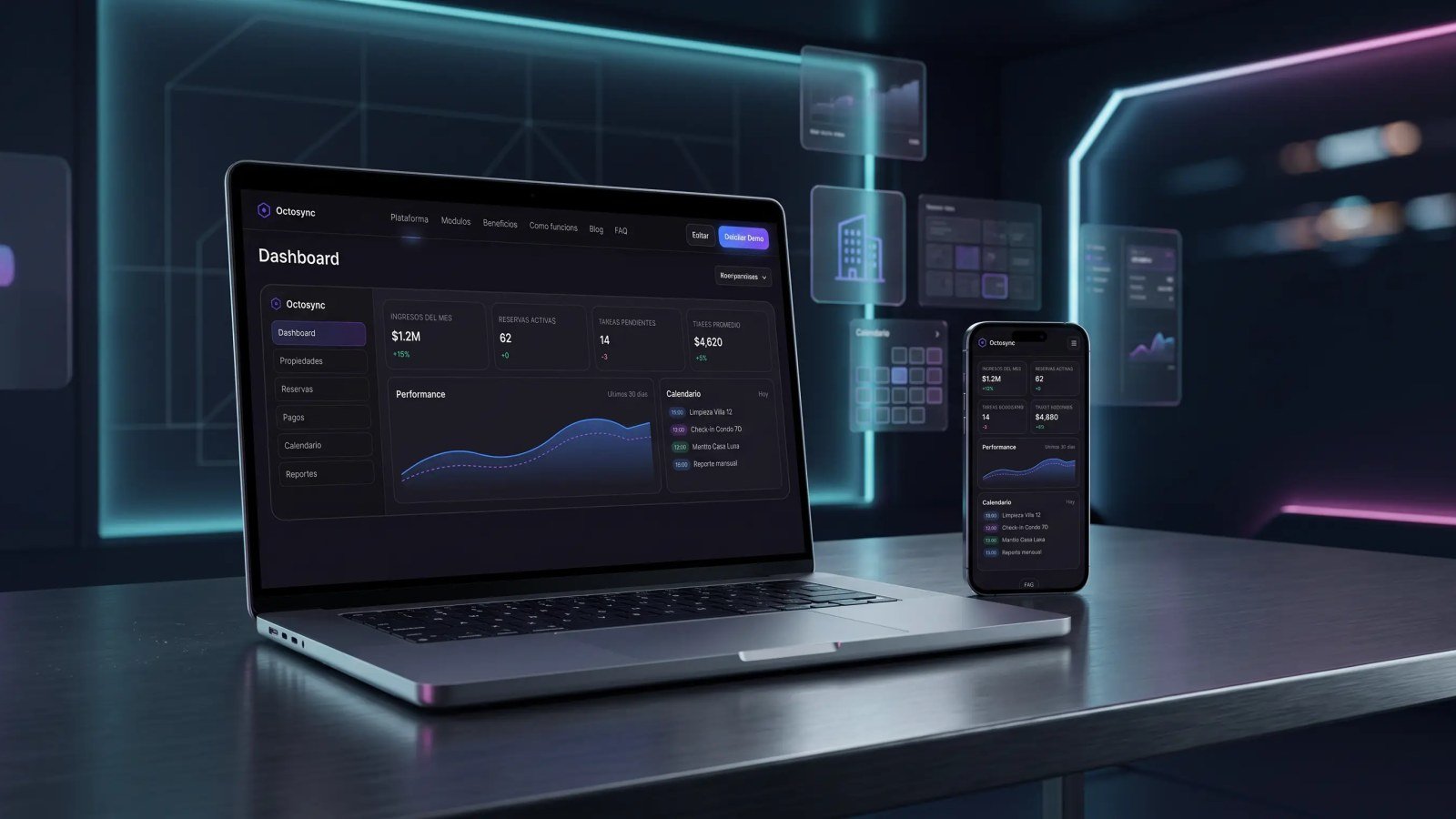 Octosync — Property management platform