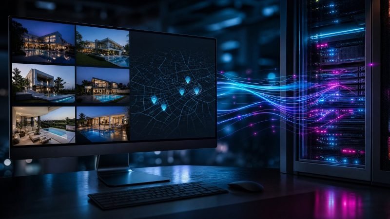 Real estate platform integrated with Flexmls